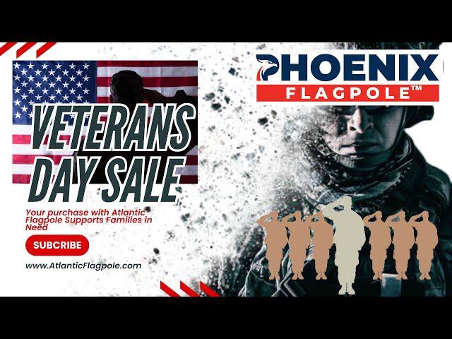 Veteran's Day Phoenix Flagpole Bundle