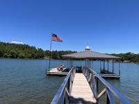 Thumbnail for Flagpole Side Mount For - Wood Deck, Retaining Wall - Side Wall - Boat Dock