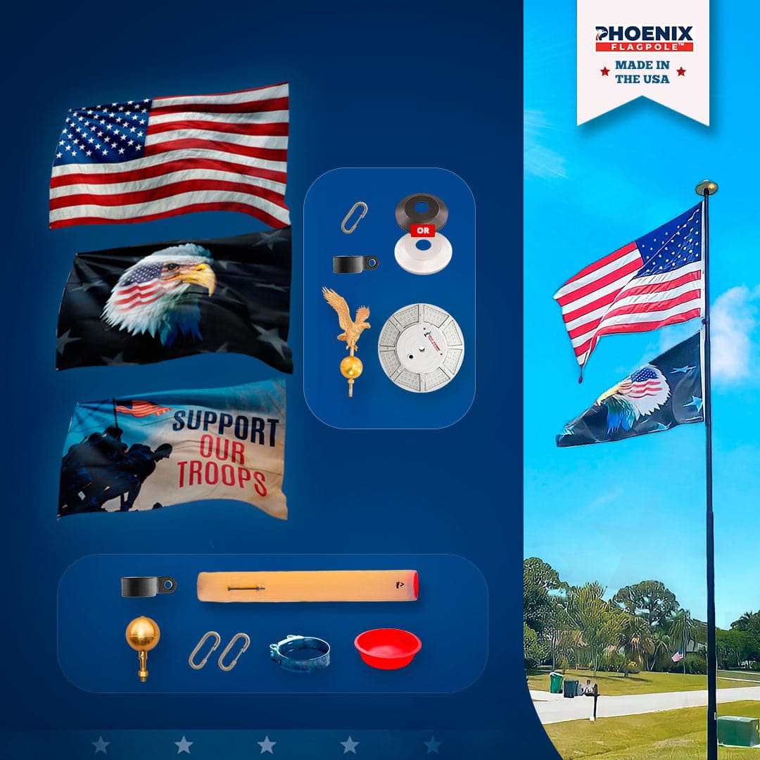 Phoenix Presidential Flagpole Bundle