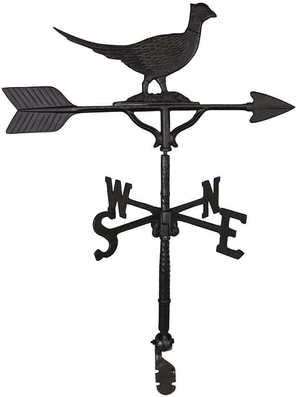 Black Pheasant Weathervane made in America image