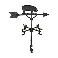 Thumbnail for Black pig decorative weathervane for sale image