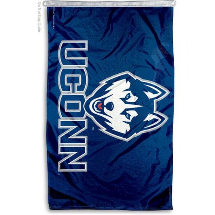 Connecticut Huskies NCAA team flag regular