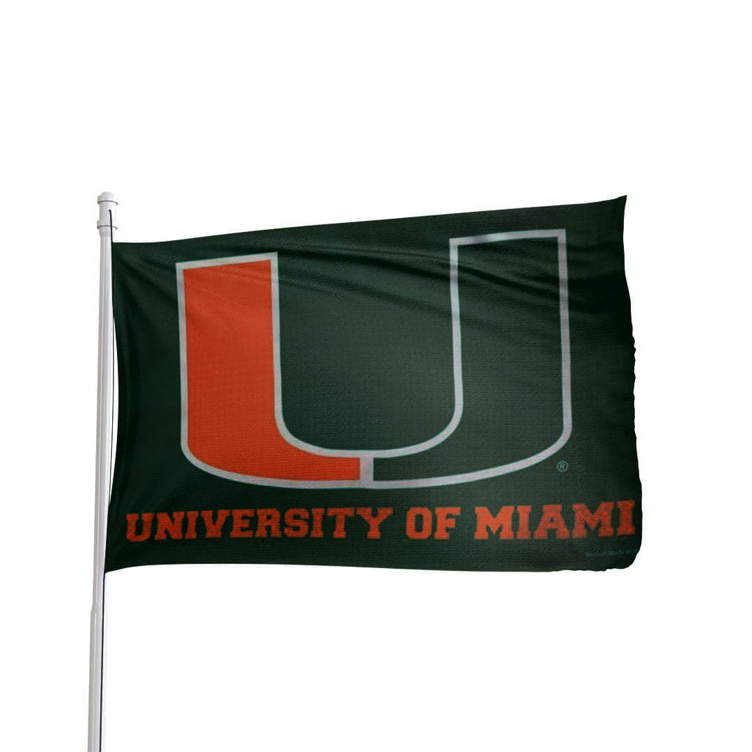 Miami Hurricanes 3x5 Flag