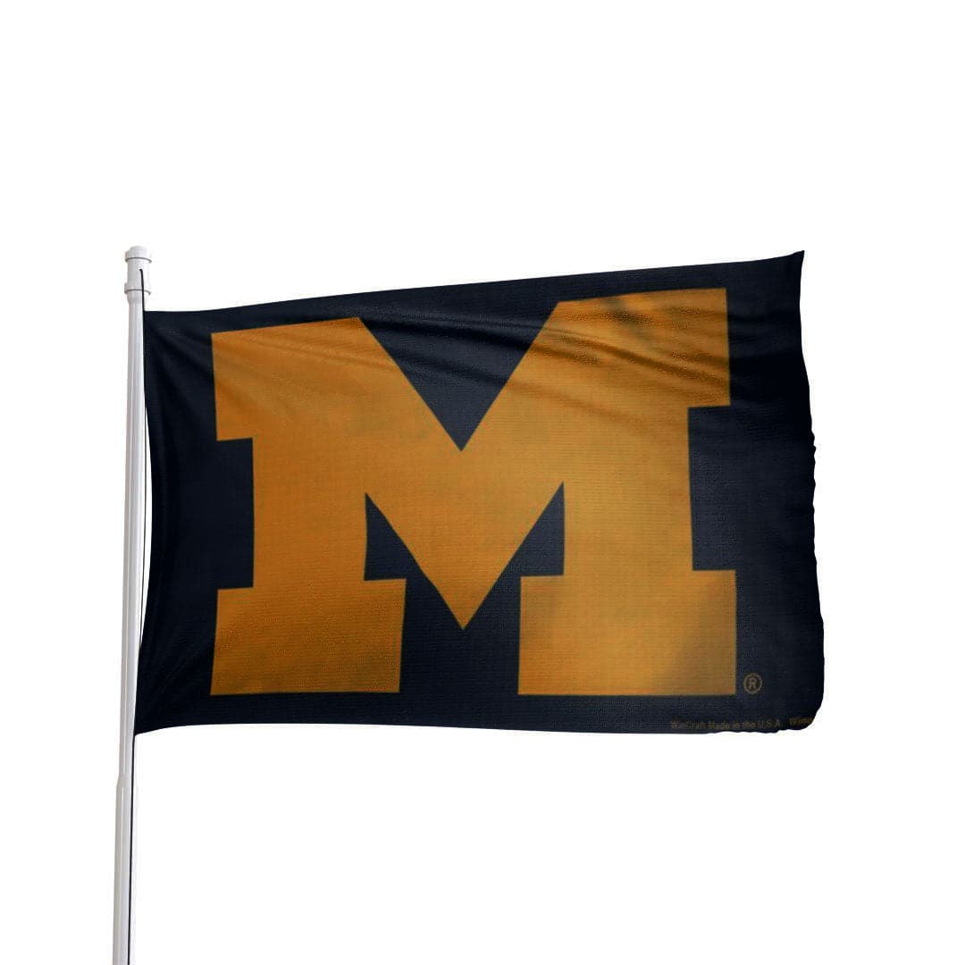 Michigan Wolverines 3x5 Flag