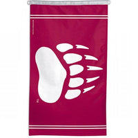 Thumbnail for NCAA Montana Grizzlies team flag with paw for sale