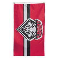 Thumbnail for NCAA New Mexico Lobos team flag for sale for telescoping flagpole