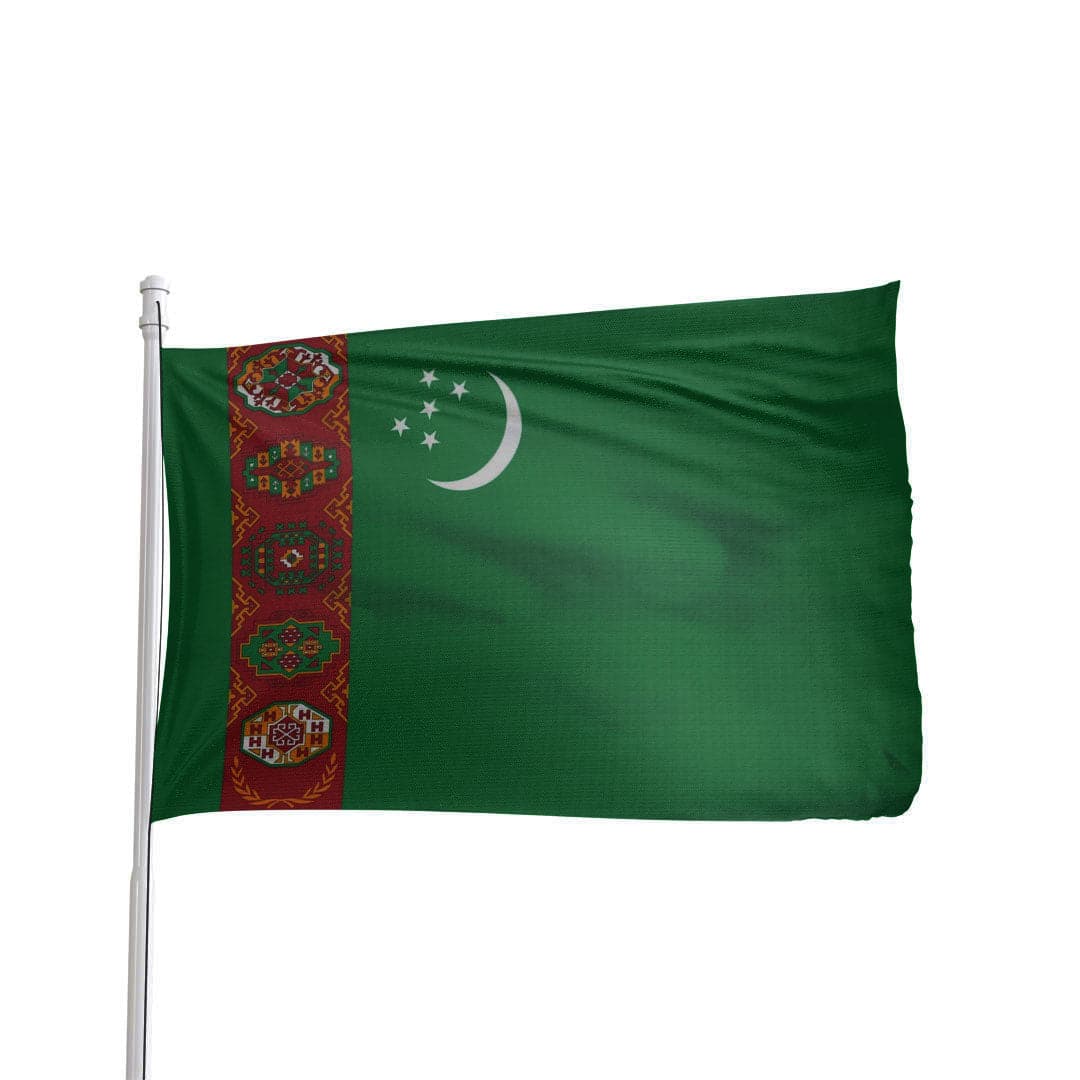 Turkmenistan Flag