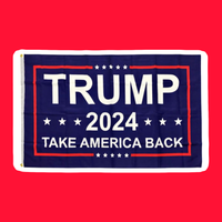 Thumbnail for Trump 2024 Take America Back Flag 3' x 5' Size