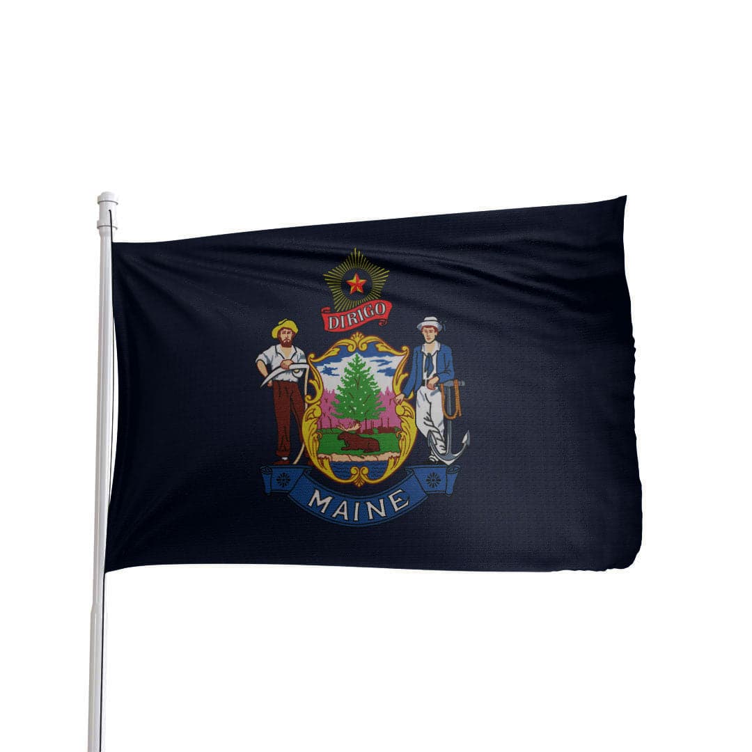 Maine State Flag