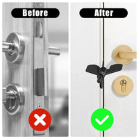 Thumbnail for Portable Door Lock Home Security Hotel Safety Stainless Steel Privacy Extra Security Lock anti Theft 