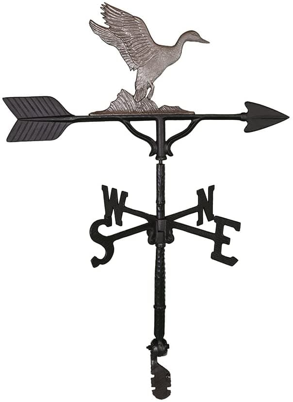 duck hunting weathervane swedish iron colored duck image