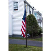 Thumbnail for Telescoping Flagpole With Free American Flag Securi-Shur Anti-Theft Locking Clamp And Lifetime Guarantee American Made Flagpole