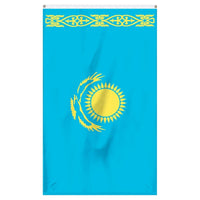 Thumbnail for The flag for Kazakhstan for sale to fly on flagpoles and carry in parades